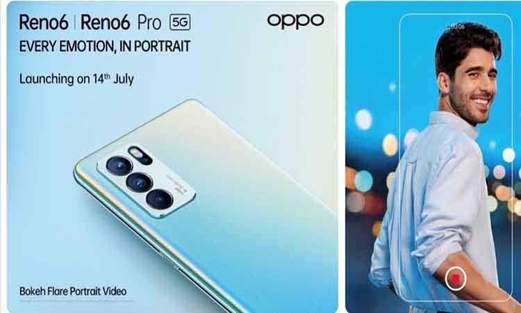 OPPO to unveil Reno6 series in India on July 14