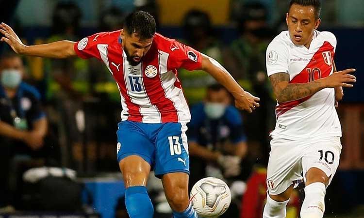 Peru beat Paraguay on penalties to reach Copa semifinals