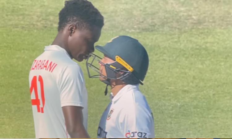 Taskin, Muzarabani, Taskin and Muzarabani fight, Taskin, Muzarabani fined 15%,Taskin, Muzarabani fined 15% of match fee for breach of ICC Code
