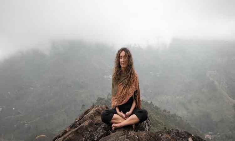 Yoga during lunch breaks to keep stress in-check