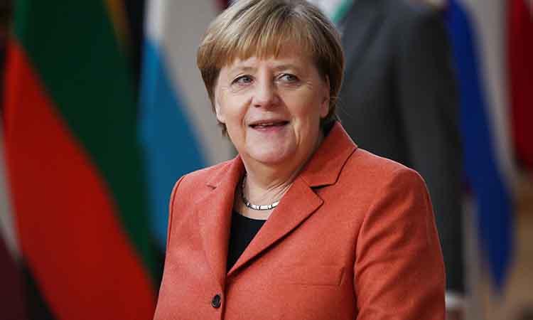 German Chancellor Angela Merkel
