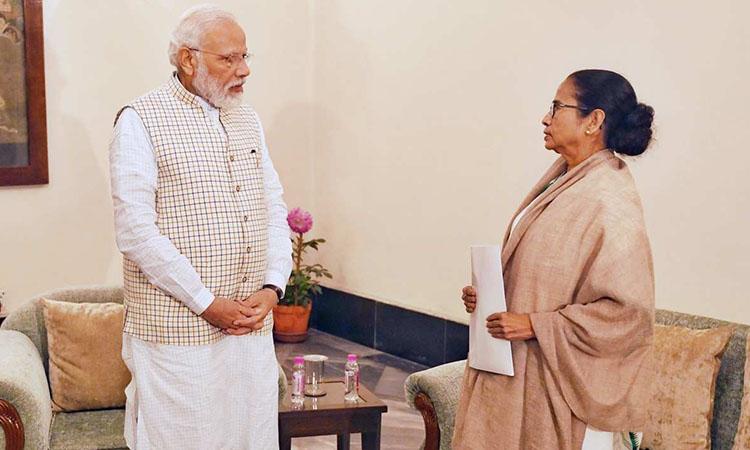Mamata - banerjee - and - Narendra - Modi