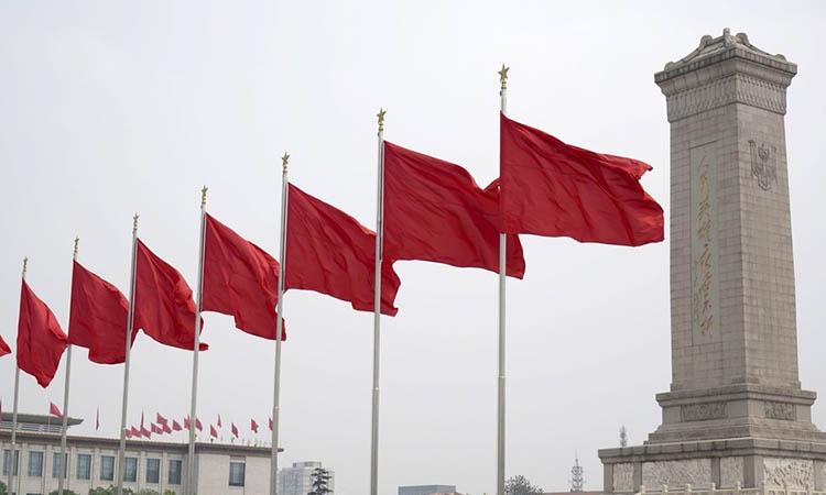 Chinese flags