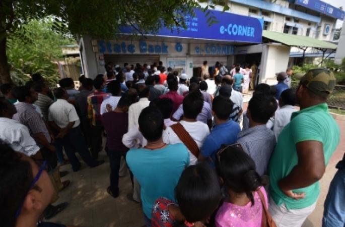Queue-outside-bank