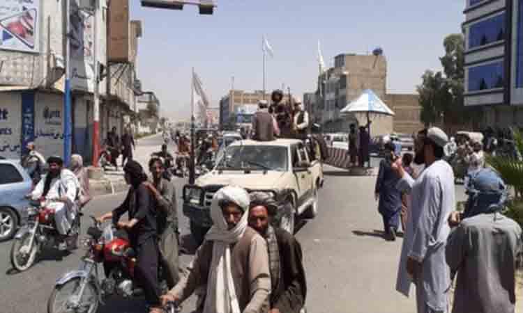 Taliban militants-seen-inside-Kandahar-city-southern-Afghanistan