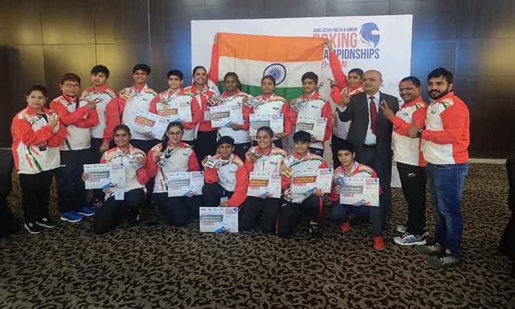 Indian-youth-boxing-contingent