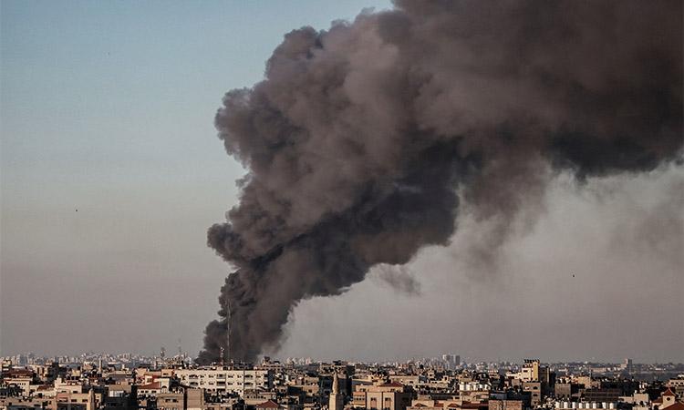 Israeli-fighter-jets-strike-Hamas-facilities