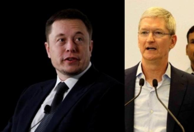 Tim-Cook-and-Elon-Musk