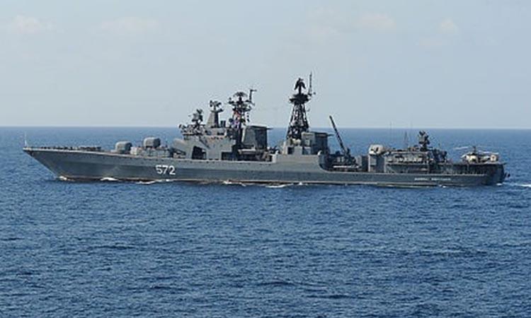 Russian anti-submarine ship