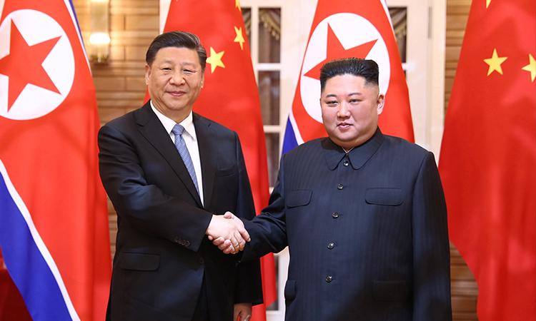Xi-Jinping-and-Kim-Jong-un