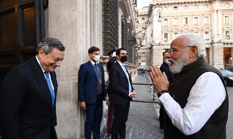 Narendra-Modi-and-Mario-Draghi