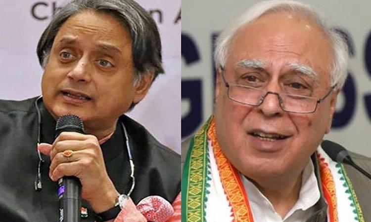 Shashi Tharoor-Kapil Sibal