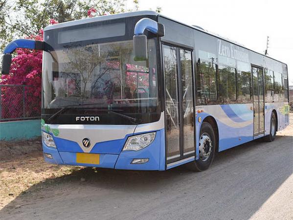 Delhi's-first-100%-electric-buses