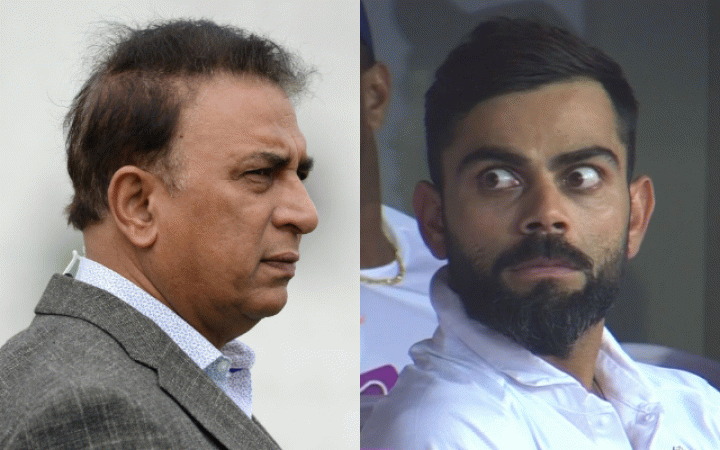 Gavaskar-Kohli-Stump-Mic