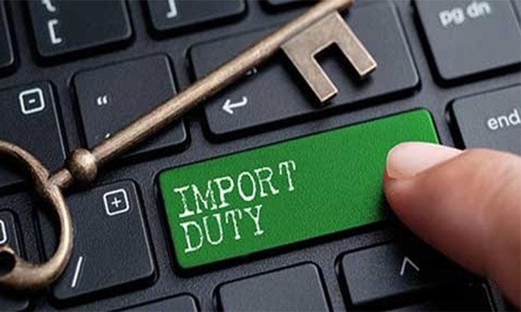 Import-duty