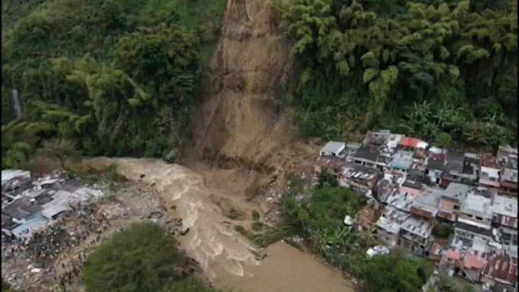 Colombia-Landslide