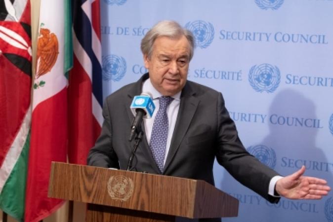  UN Secretary-General Antonio Guterres