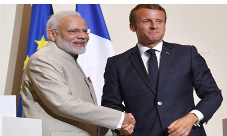 Narendra-Modi-and-President-Emmanuel-Macron