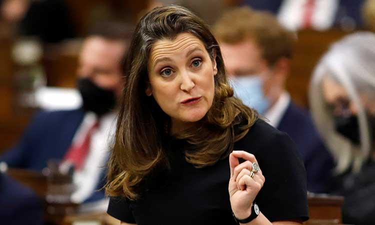 Canada-Finance-Minister-Chrystia-Freeland