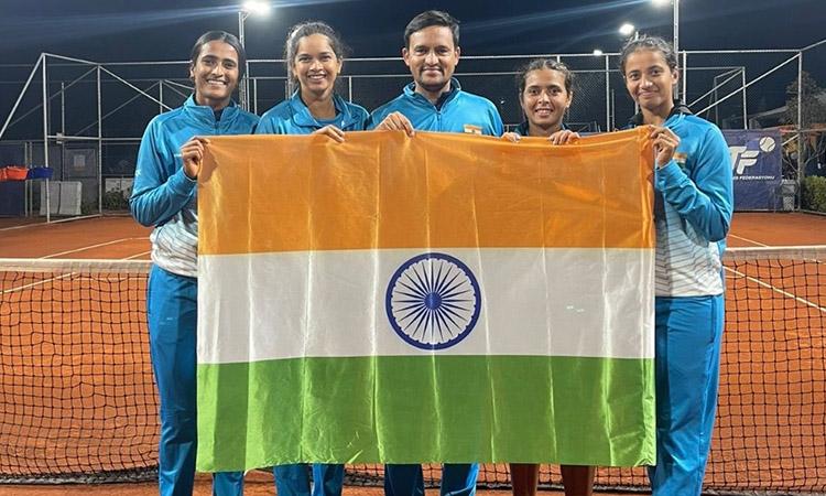 Indian-Tennis-team
