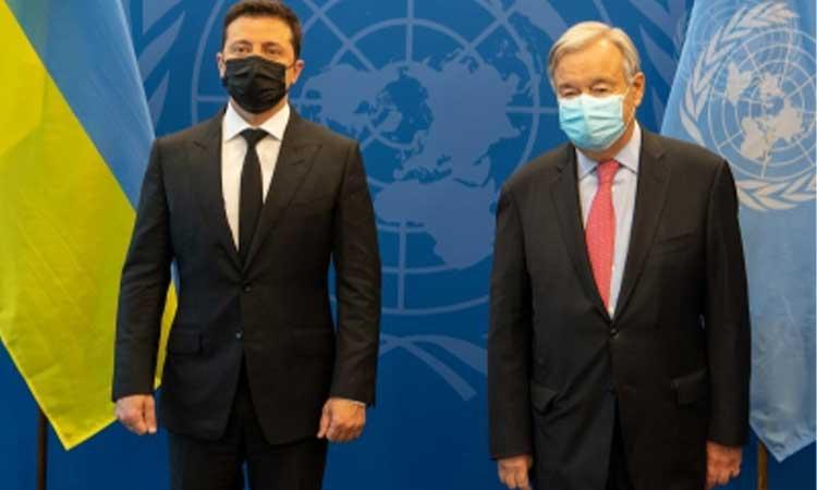 United-Nations-Secretary-General-Antonio-Guterres-and-Ukraines-President-Volodymy-Zelensky