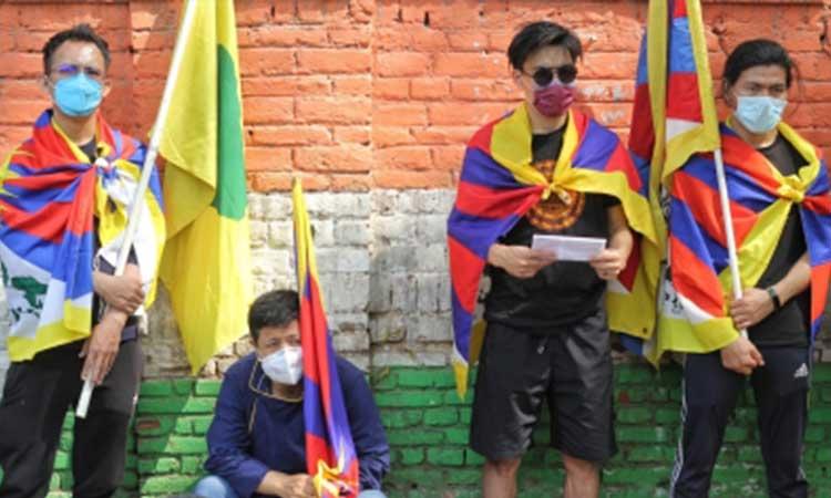 Tibetan-groups-protest-against-China