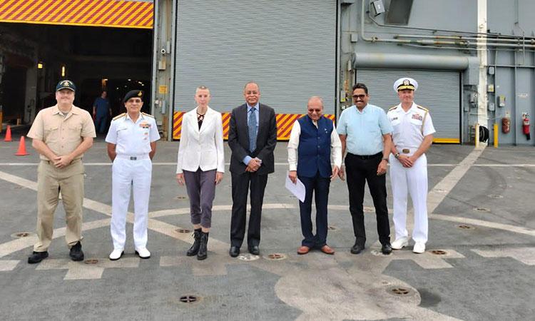 India-US-Navy-ship
