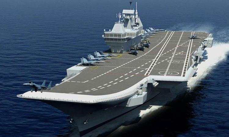Aircraft-Carrier-INS-Vikrant
