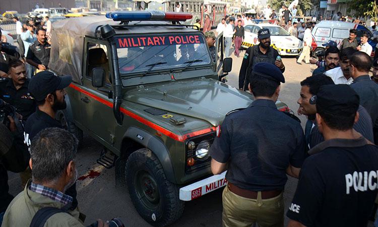 Pakistan-Karachi-Police-Personnel