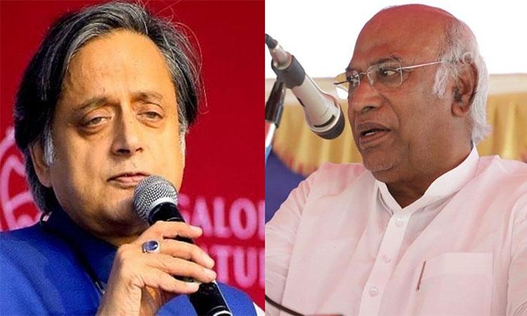 Mallikarjun-Kharge-Shashi-Tharoor