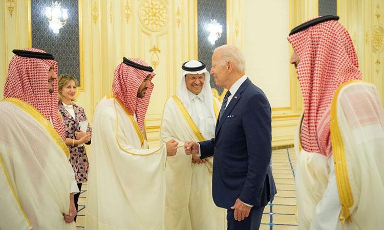 Joe-Biden-Meets-Saudi-Prince