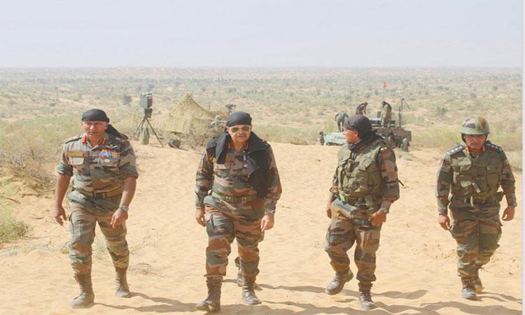 Major-Army-training-exercise-of-Kharga-Corps-concludes
