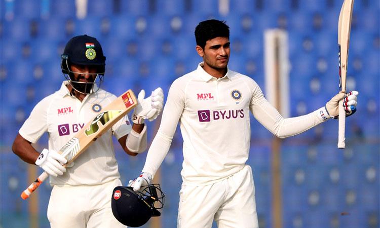 Shubman-Gill- Cheteshwar-Pujara