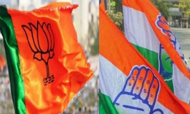 BJP-and-Congress-Flag