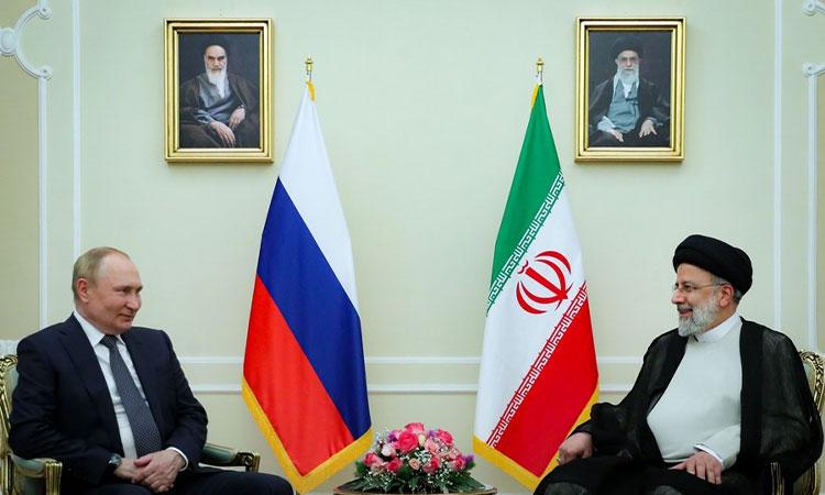 Ebrahim-Raisi-And- Vladimir-Putin
