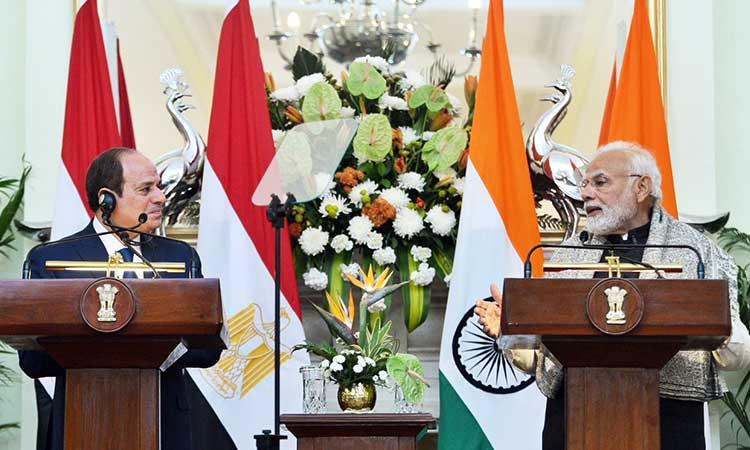 Narendra-Modi-Egyptian-President