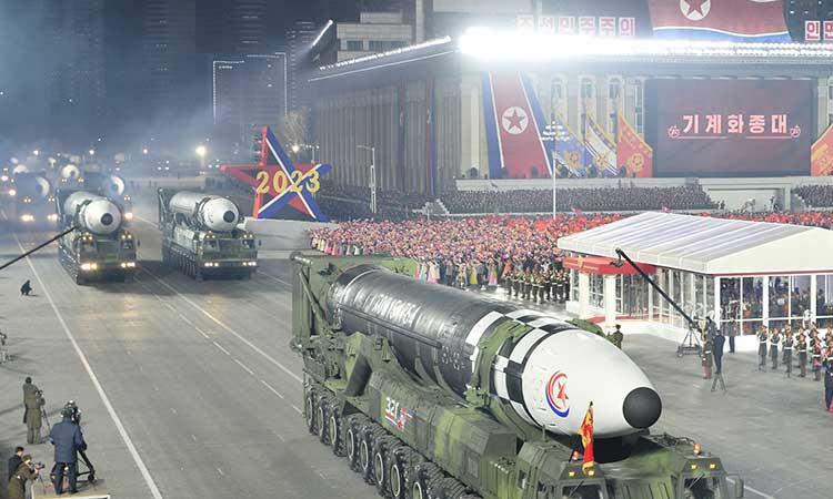 Kim-Jongun-calls-for-stronger-military-power-during-photo-op