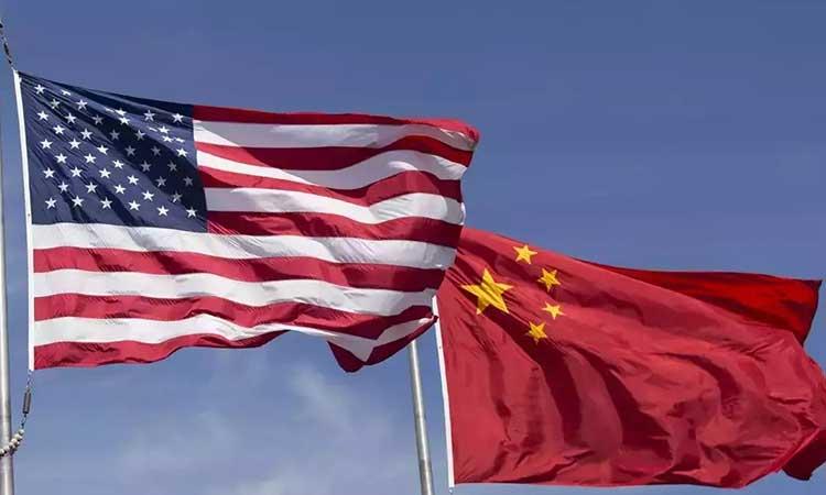 US-China-flag