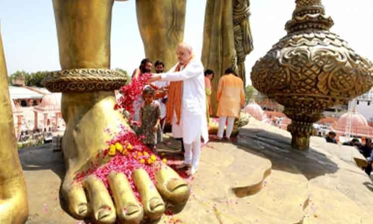 Amit-Shah-inaugurates-Lord-Hanuman-statue
