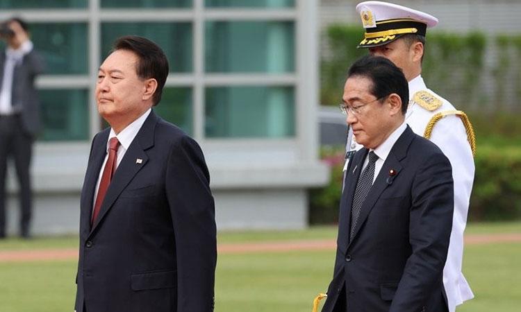 Yoon-Suk-Fumio-Kishida