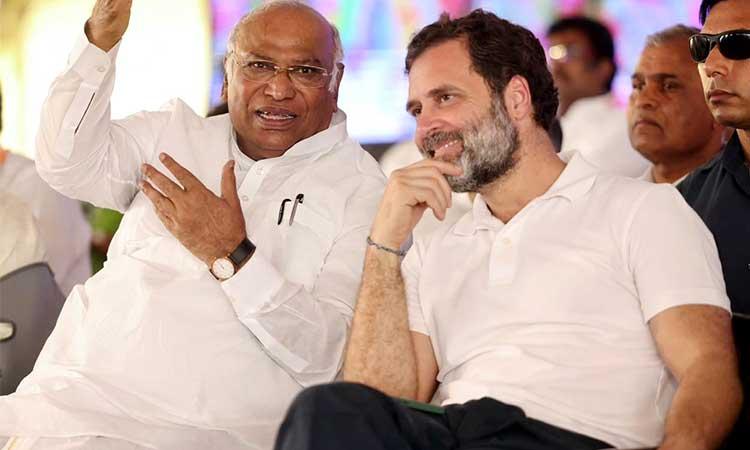 Mallikarjun Kharge-Rahul Gandhi