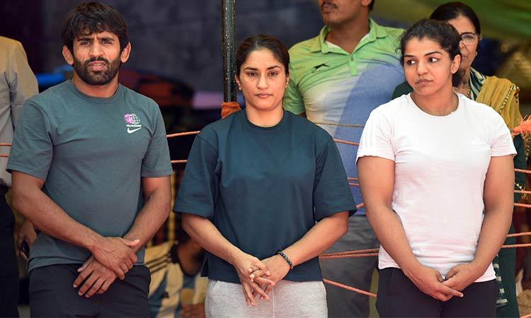 Bajrang Punia-Vinesh Phogat-Sakshi Malik