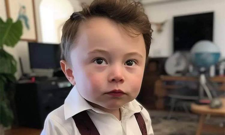 Elon musk-Childhood pic