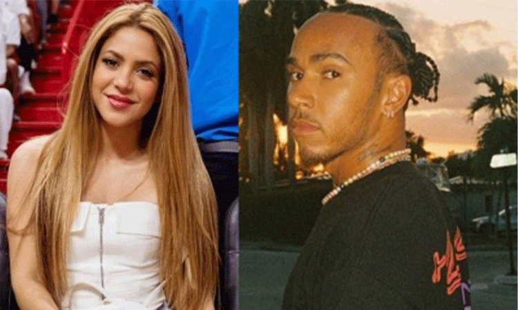 Shakira-Lewis Hamilton