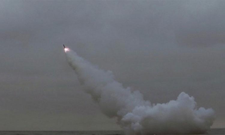 N.Korea-fires-2-short-range-ballistic-missiles