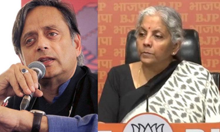 Shashi-Tharoor-Nirmala-Sitharaman