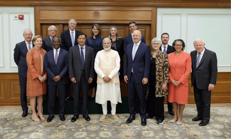 PM-meets-Goldman-Sachs'-chief,-board-members