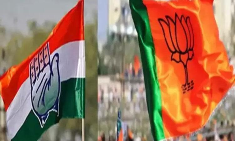 Congress-and-BJP-Flag