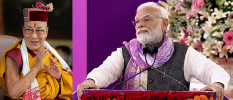 Dalai-Lama,-PM-Modi