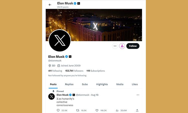 Elon-Musk-X-Account